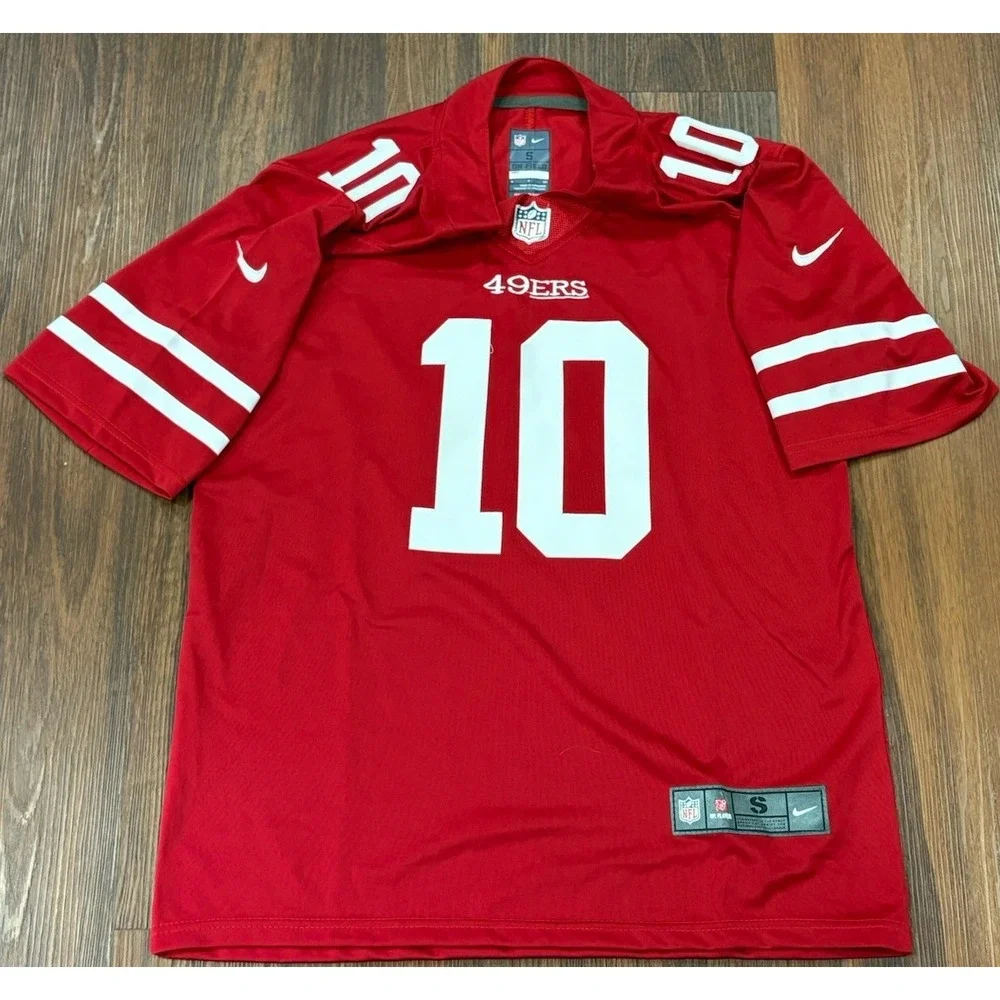 NFL Nike San Francisco 49ers Jimmy‎ Garoppolo Jersey 10 Men's Size Small